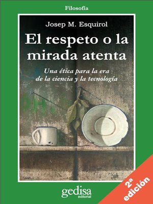 cover image of El respeto o la mirada atenta